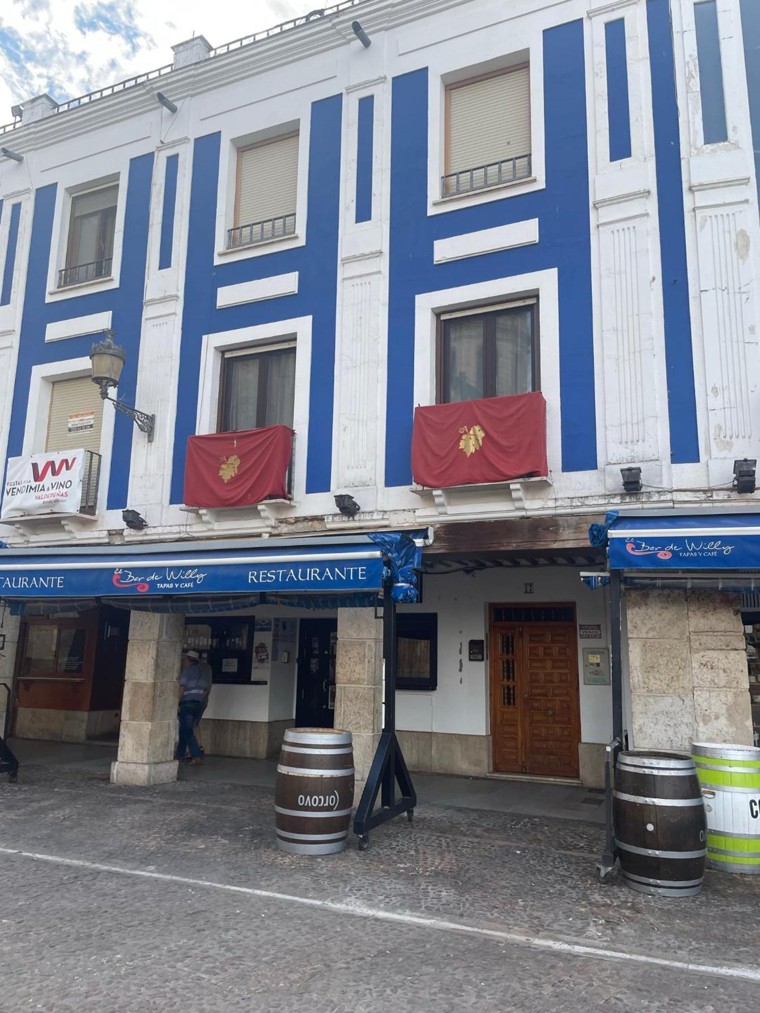 Ferienwohnung Blanco Y Anil Plaza Valdepeñas Exterior foto