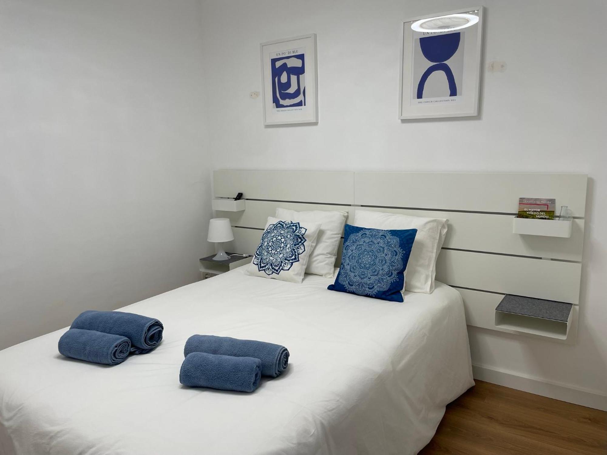 Ferienwohnung Blanco Y Anil Plaza Valdepeñas Exterior foto
